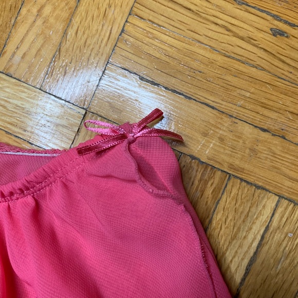 Lightweight Pink Layered Girls Ballet Dance Skirt - Picture 5 of 7